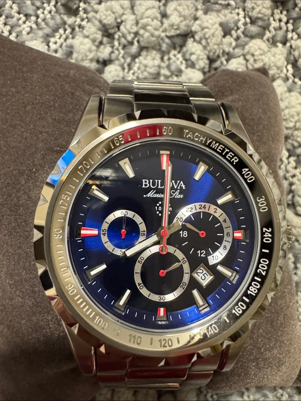 Bulova chronograph wristwatch